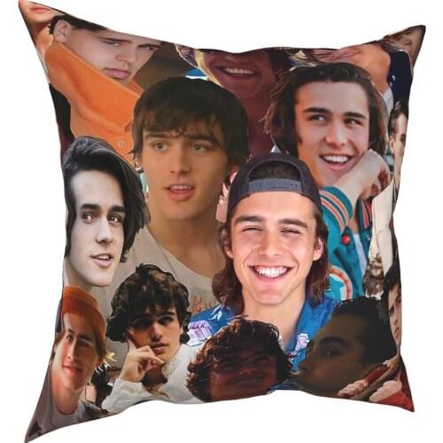Charlie Gillespie Photo Collage Throw Pillow Cover Decorative Pillow Julie And The Phantoms Luke Fashion Cushion Covers
