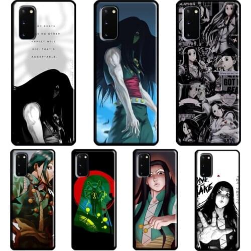 Hunter x Hunter Illumi Zoldyck Case For Samsung Galaxy S10 S9 S8 Note 10 Plus Note 20 Ultra S20 FE S21 Ultra Phone Cover
