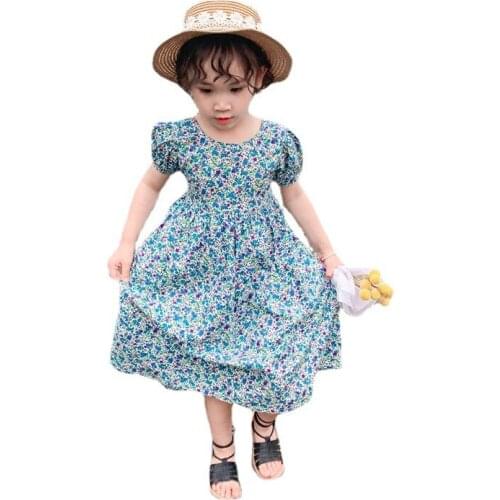 Korean Style Summer Baby Girl Dress Kids Girls Princess Dresses Baby Clothes