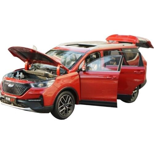 Diecast 1:18 Scale GTOff-road SUV Alloy Simulation Car Model Metal Souvenir Collection Ornaments Static Vehicle Gifts Hot Toys