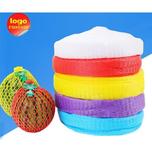 Fruit Netting Cotton Foam Sleeve Set Long Roll Protection for Watermelon Vegetable Shockproof Transport Packaging Bag Mango Melo