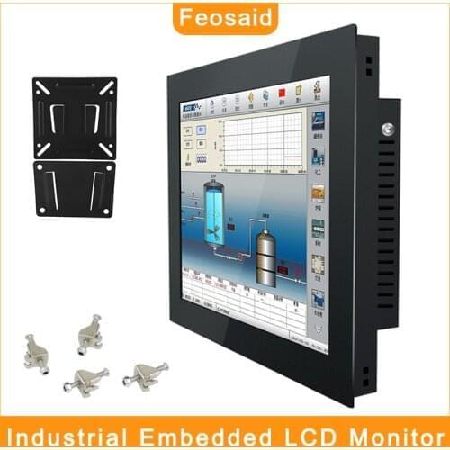 Feosaid 12.1 inch industrial computer Celeron J1900 core I3 I5 I7 Capacitive touch screen 12" mini All In One PC win7 win10 Pro