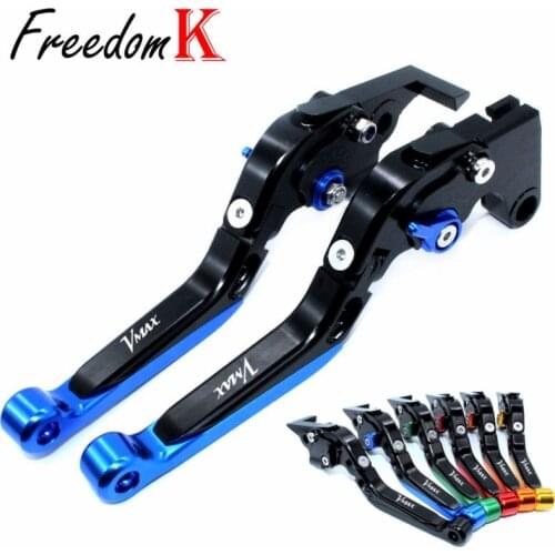 For YAMAHA V-MAX 1700 VMAX 1700 VMAX1700 2009-2016 2015 2014 Motorcycle Accessories CNC Folding Extendable Brake Clutch Levers