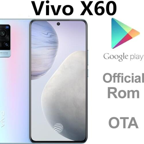 DHL Fast Delivery Vivo X60 5G Smart Phone 6.56" AMOLED 120HZ 33W Super Charger 48.0MP 12GB RAM 256GB ROM Screen Fingerprint Face
