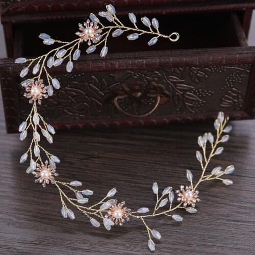 Wedding Decoration Crystal Headband Wedding Dress Accessories Children Banquet Hair Accessories Bridal Accessories