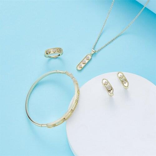 2020 SEP Caftan wedding jewelry set for women fashion jewelry set copper high quality jewelry set