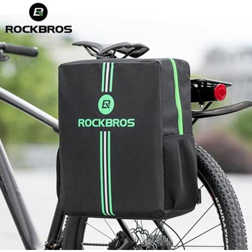 ROCKBROS Bicycle Bag MTB Road Bike 26 Inches 27.5 Inches Storage Bag 310 L High Capacity 600D Oxford Cloth Backpack