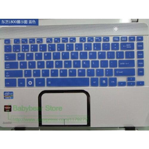 Keyboard Cover Protector For Toshiba Satellite L830 P800 M805 L800 S40D-A M800 M840 L40-A C40-A L40 S40D C800 C805D 14 Inch