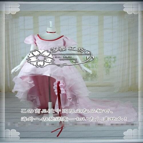 Anime Cardcaptor Sakura SAKURA CLAMP Illustration Figure Card Captor Uniform Party Dress Cosplay Costume Halloween Suit For Wome