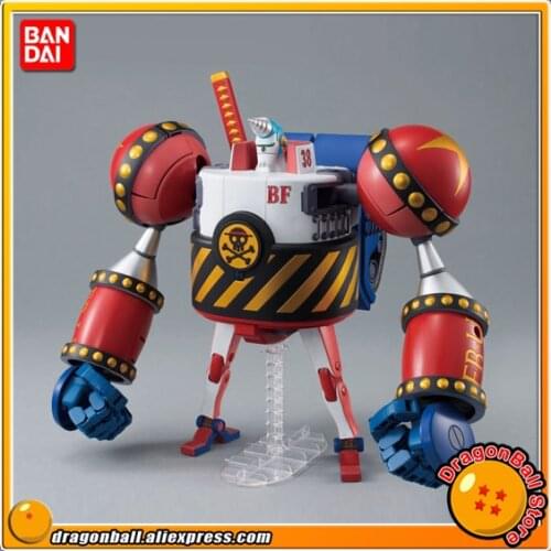 Anime "ONE PIECE" Original BANDAI Tamashii Nations Best Mecha Collection Assembly Figure - General Franky Plastic Model