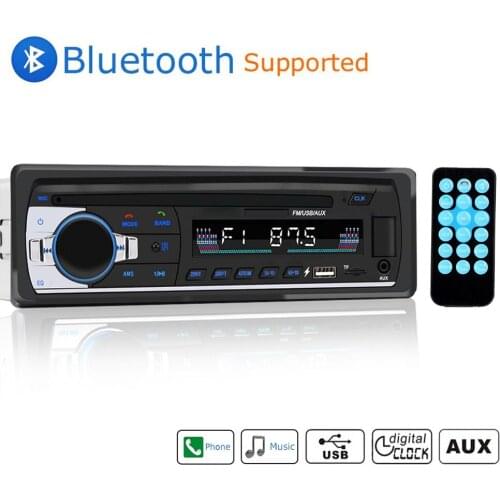 12V Car MP3 Player Radio Audio Autoradio FM Transmitter Replacement In-dash 1Din Bluetooth Auto Automobile Accessories Universal