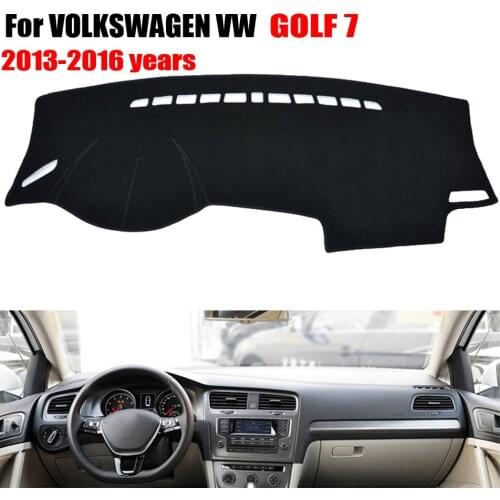 FUWAYDA Car dashboard covers mat For VOLKSWAGEN VW GOLF 7 2013-2016 left hand drives dashmat car pad Instrument platform