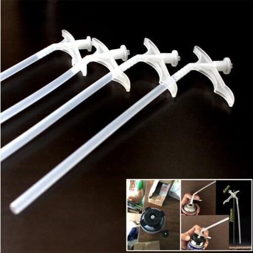 10pcs Plastic PU Foam nozzle sprayer Bubble Glue Gun top head tube hose Sealant agent dispenser Grout Applicator Caulking tool