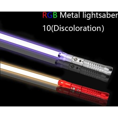 Lightsaber Laser RGB Light Saber De Luz Toys Weapon Sword Brinquedos Kpop Lightstick Juguetes Espada Zabawki Rave Oyuncak