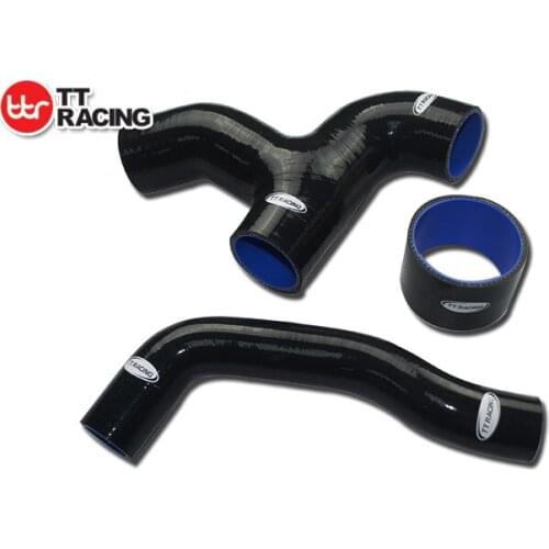 TT1866BK- Subaru Impreza GC8 GDB STi Silicone Turbo Hose Kit Y-pipe 1996' - 2006' Black