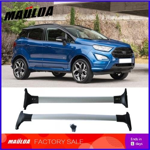 High quality screw install Aluminium alloy roof rack cross bar for Ecosport 2013 2014 2015 2016 2017 2018