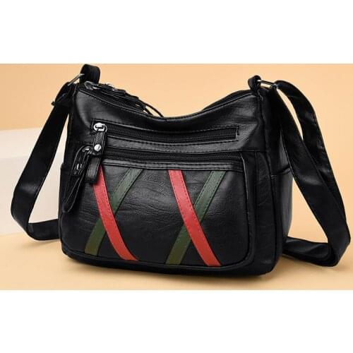 Womens bags Female bag spring messenger bag soft pu leather small bag large capacity womens shoulder bag beach bag small bag