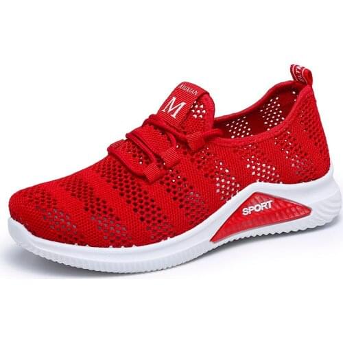 Tenis Mujer 2021 Tennis Shoes for Woman New Blancos Breathable Sneakers Platform Chaussure Femme Deportivas Jogging Trainers