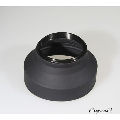 10pcs 52mm 3 in 1 stage 3-stage Rubber Collapsible lens hood for Canon Nikon Sony Pentax Contax Olympus Samsung DSLR SLR Camera