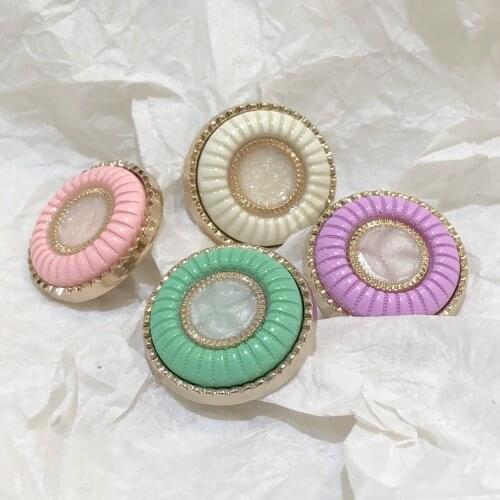 5pcs Metal Buttons For Clothing DIY Apparel Sewing Decorative Button For Crafts Accessories GT-9001