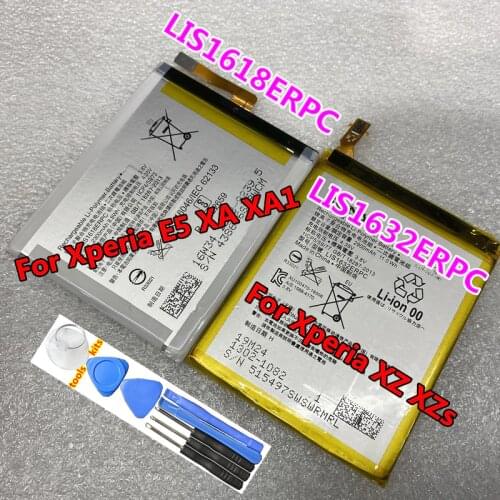 Original New Battery For Sony Xperia E5 XA XA1 G3121 G3123 G3125 G3112 G3116 F3111 F3112 F3113 / XZ XZs F8331 F8332 Batteries