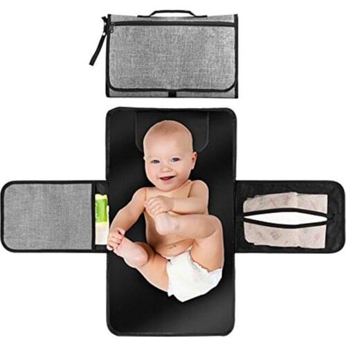 ARLONEET Newborns Foldable Change diaper pad mat Mummy bag insulation pad Waterproof Baby Diaper Changing Mat covers cj06