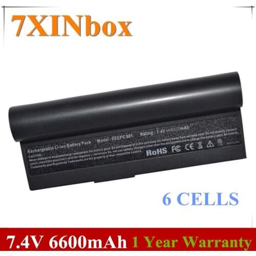 7XINbox 7.4V 6600mAh AL22-901 AL23-901 AP23-901 Battery For Asus Eee PC 1000 1000HA 1000HAE 1000HD 901 901 904 904HA 904HD