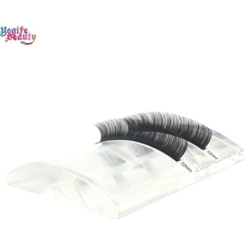 Individual Eyelashes Synthetic Hair Volume 3d Lashes Extensions 8-15mm C D Curl Black Box from Yogife Beauty