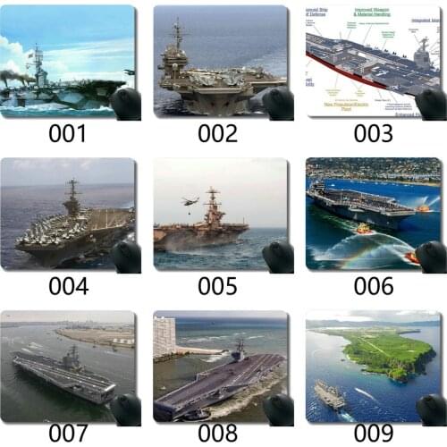 Mouse Pad with Stitched Edge,HNLMS Karel Doorman Non-Slip Rubber Gaming MousePad