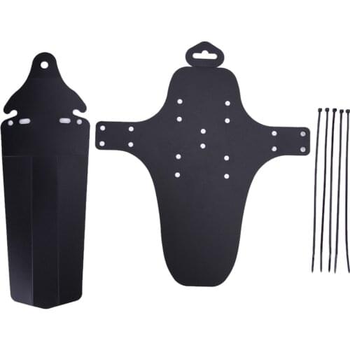 1 Set Bicycle Fenders Plastic Front /Rear Bike Mudguard Mtb Bike Wings Mud Guard Cycling Accessories For Bicycle 35 X 26 Cm