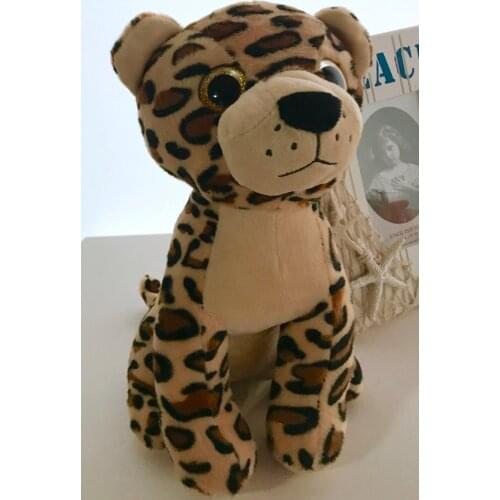 Plush Leopard Sleeping Companion Stroller Crib Toy