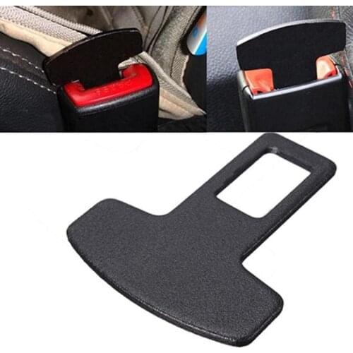 Useful Universal Car Accessories Safety Seat Belt Buckle Alarm Stopper Eliminator Clip Seat Belts