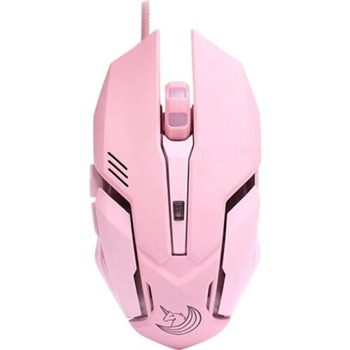 USB Wired Gaming Mouse Ergonomic 7 Button 3200DPI Adjustable Computer Gamer Mice LED Backlight Silent Mouse For PC Laptop