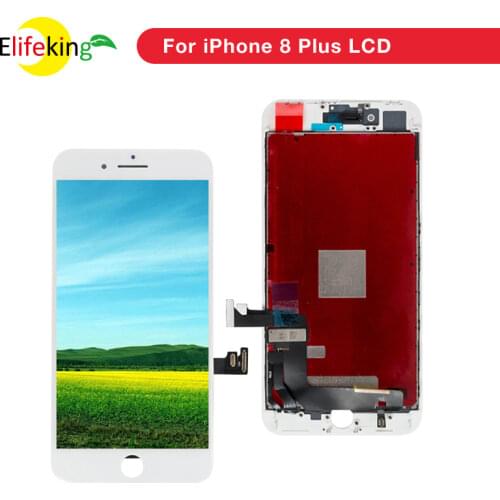 5PCS/Lot Grade AAA++ For iPhone 8P LCD Digitizer Assembly Screen with Good 3D Touch For iPhone 8 plus LCD Screen Free Shipping