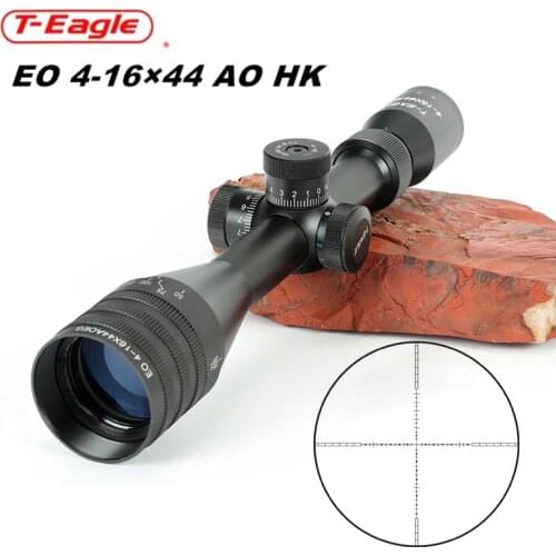 T-Eagle EO 4-16X44 AOE HK Tactical Hunting scope red dot for PCP sniper hunting Optics sight Riflescope shockproof
