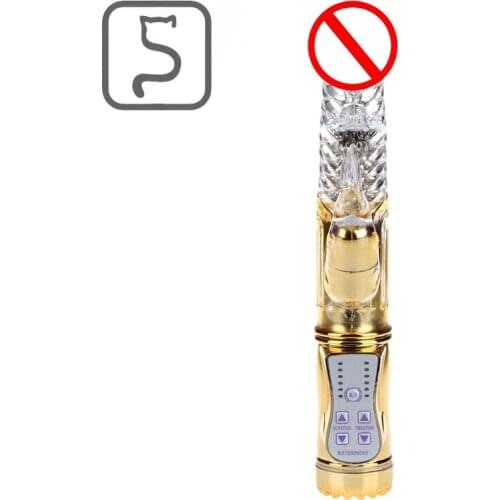 Vibrator Waterproof Rabbit Dildo Vibrator G-spot Multi-speed Massage Female Adult Sex Toy for Female Masturbation Adult Sex Toys