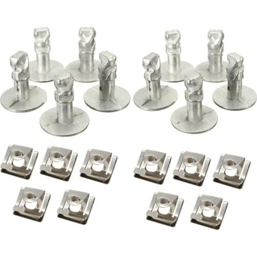 Under Engine Gearbox Cover Lower Guard Screw Clips 8D0805960 8D0805121 For VW Passat B5 For Audi A4 A6 Models For SKODA Superb I