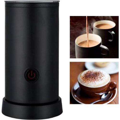 Milk Frother, Automatic Milk Frother , Large Capacity Automatic Foam Maker for Hot & Cold Milk Foam, Stainless Steel Coffee Frot