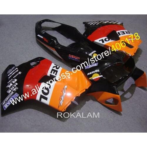 High Grade ABS Fairing For Honda VFR800 98 99 00 01 VFR 800 1998 1999 2000 2001 Multi-Color Motorcycle Fairing