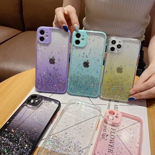 For Vivo Y17 Y3 U10 U3X Y15 Y12 Star Phone Cover For Vivo Y50 Y20 Camera Protection Bling Glitter Case Covers Bumper Capa
