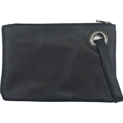 Female Clutches Handbag Immediately Shipping Fashion Solid Womens Clutch Bag Leather Women Envelope Bag Clutch Evening Bag