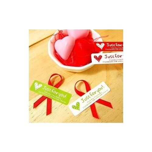 2000pcs/lot NEW " Just for you" seal sticker packaging label adhesive sticker