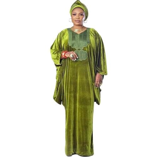 African Wedding Party Dress Women Ankara Dashiki Evening Gowns Plus Size Boubou Robe Africain Femme Elegant Kaftan Maxi Dress