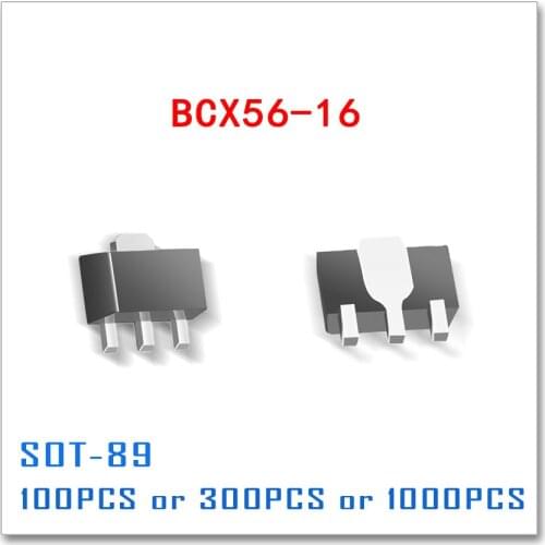 BCX56-16 standard PNP 80V 1A BCX56 100PCS 300PCS 1000PCS SOT89 SOT-89 High Quality