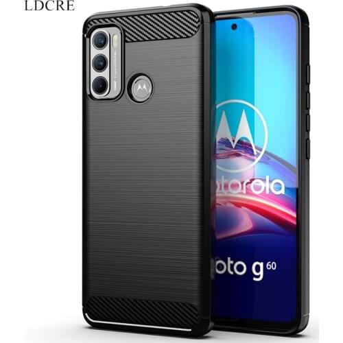 For Motorola Moto G60 Case Silicone Soft for Motorola G60 Cover TPU Rubber Fiber Drawing TPU Slim Case For Motorola Moto G60