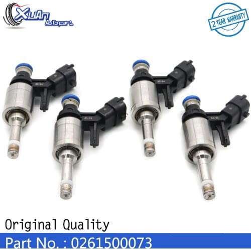 XUAN Fuel Injector Nozzle 0261500073 For BMW 1 3 F20 F21 F30 F31 Citroen C4 C5 DS3 Peugeot MINI Cooper Direct 1.6L