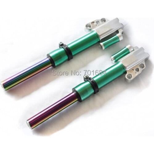 HOT One Pair Green Air Gas Shock Absorber 430MM Replacement Universal Motorcycle Suspension [JW372]