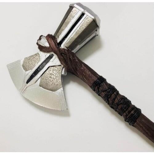Stormbreaker 1: 1 ax Hammer Thunder Hammer ax Stormbreaker figurine Cosplay weapon Model role in the movie game PU