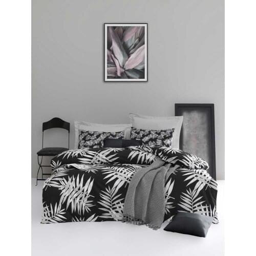 100% Natural Cotton Solid Color Double and Single Duvet Cover Set 4 and 3 Pieces Modern and Stylish Design European American Sty