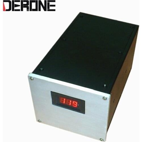 EU/US Power socket housing power box Audio isolation power box case chassis aluminum shell